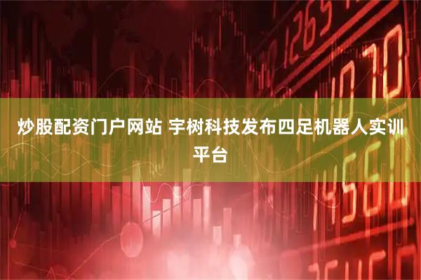 炒股配资门户网站 宇树科技发布四足机器人实训平台